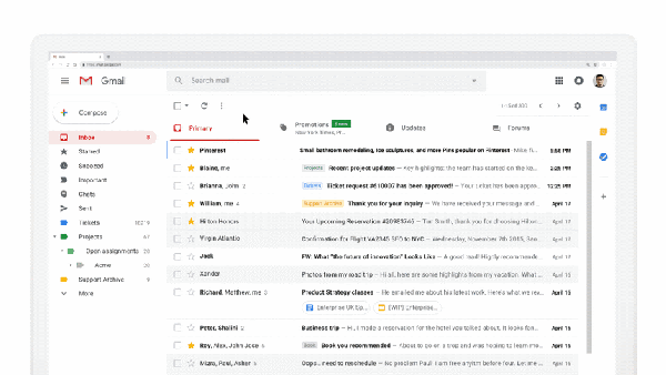 Dynamic email gif 