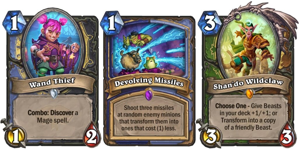 Card deck example
