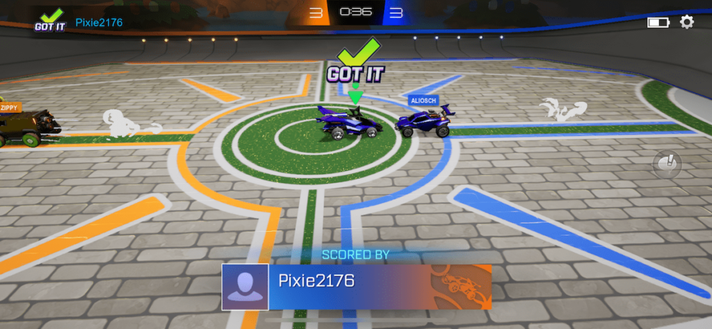 Sideswipe chat function