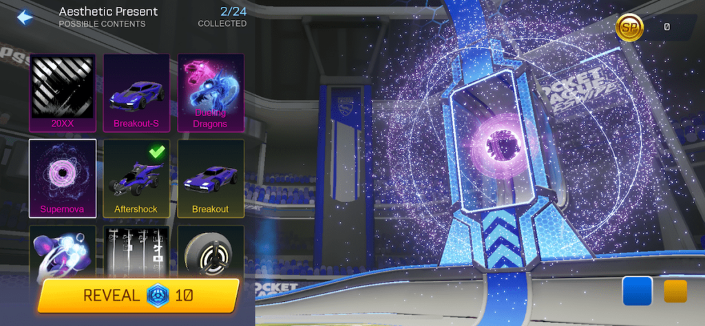 Rocket League Sideswipe collectibles